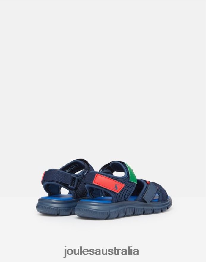 Joules Footwear Boys Hove Sports Sandals NVVNL390 FRENCH NAVY