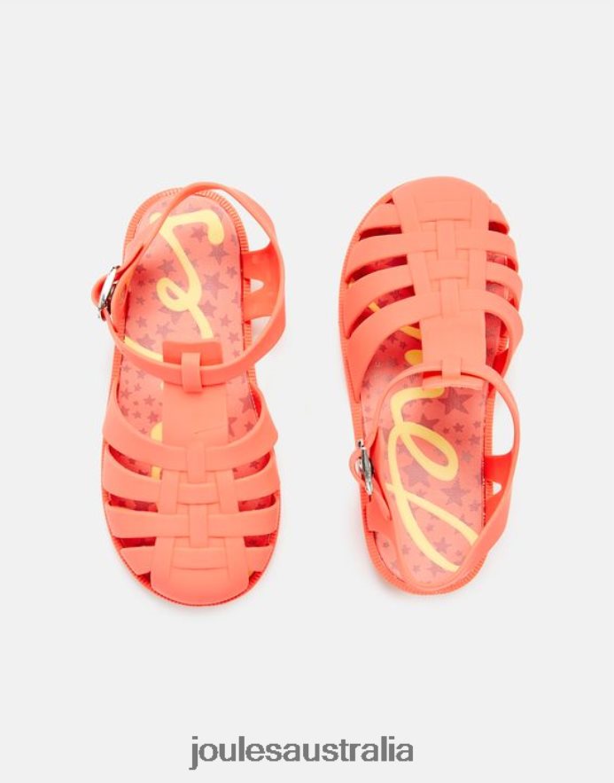 Joules Footwear Girls Viv Jelly Shoe NVVNL300 LIGHT CORAL