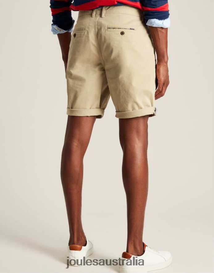 Joules Apparel Men Chino Shorts NVVNL246 BROWN