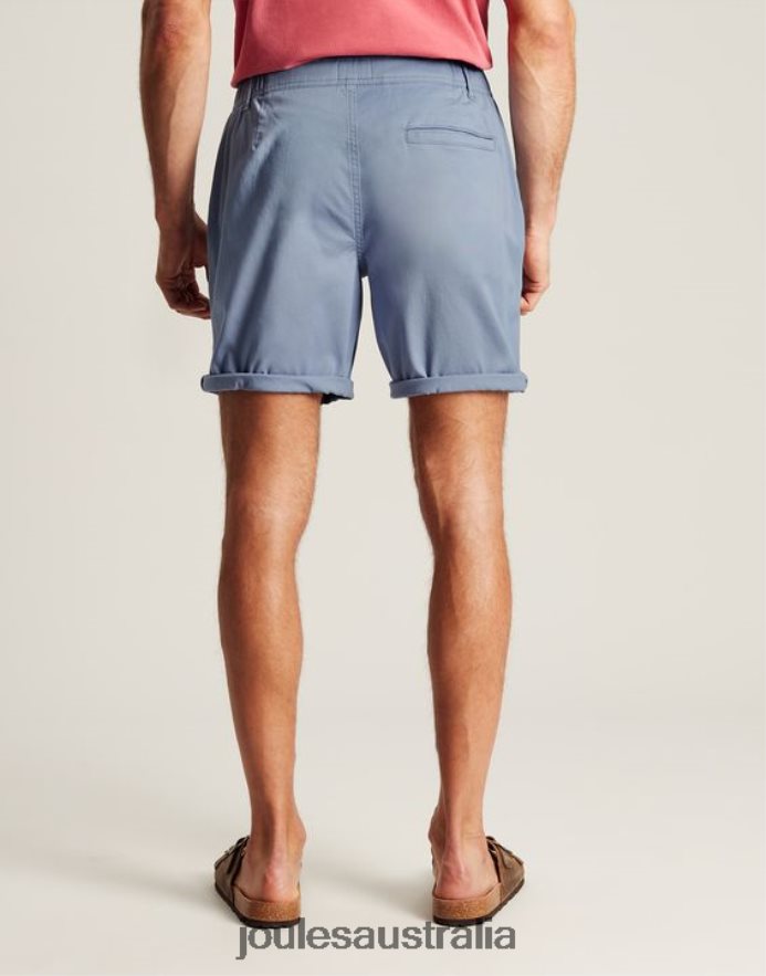 Joules Apparel Men Dockside Chino Shorts NVVNL249 DUTCH BLUE