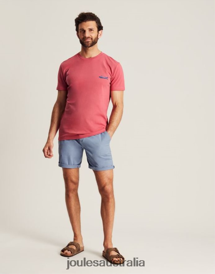 Joules Apparel Men Dockside Chino Shorts NVVNL249 DUTCH BLUE