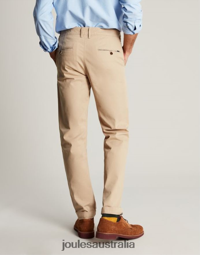 Joules Apparel Men Slim Fit Chinos NVVNL162 BROWN