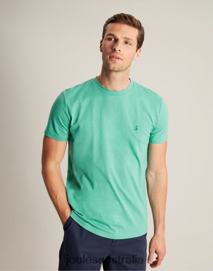 Joules Apparel Men Denton Jersey-T-Shirt NVVNL194 TURQMARL