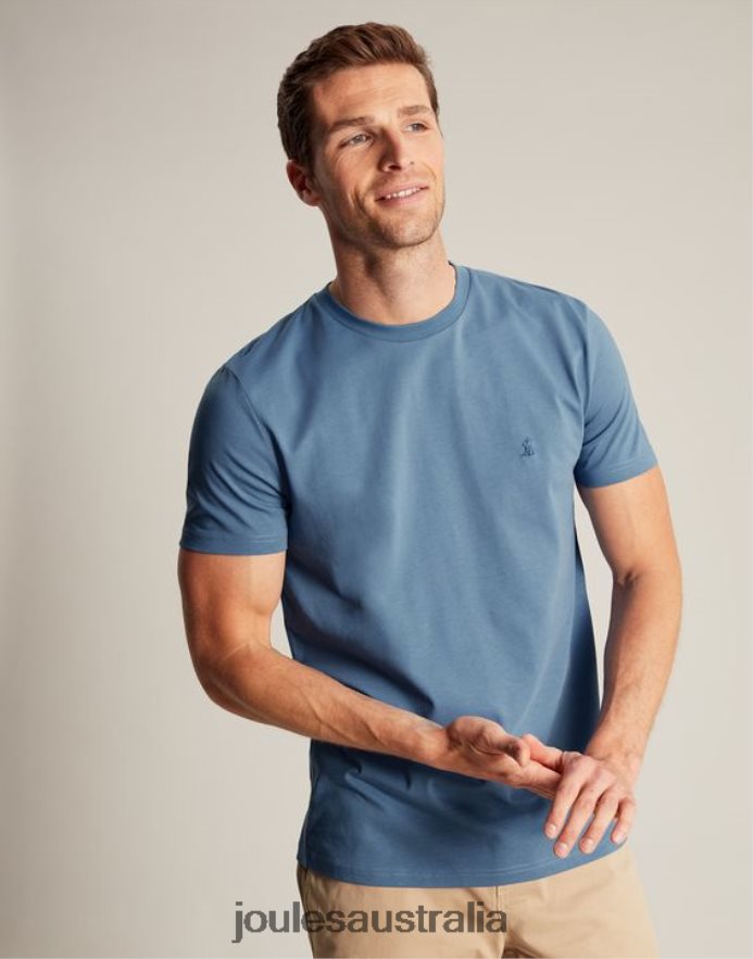 Joules Apparel Men Denton T-Shirt NVVNL191 BLUE