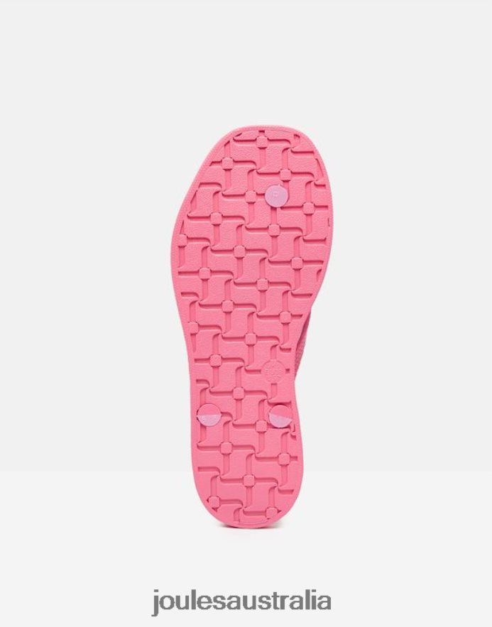 Joules Footwear Women Sunvale Flip Flops NVVNL153 PINK