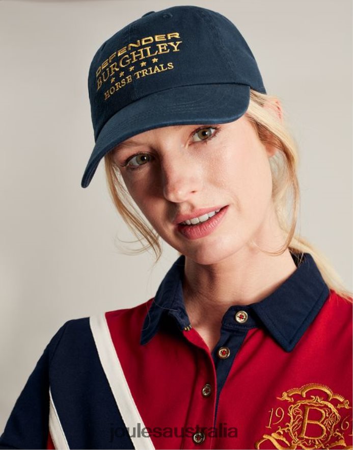 Joules Accessories Women Burghley Cap NVVNL157 FRENCH NAVY