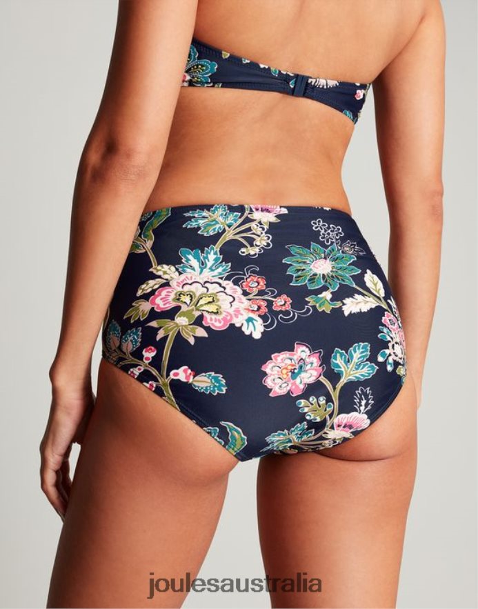 Joules Apparel Women Jasmine Bikini Bottoms NVVNL137 NAVY FLORAL