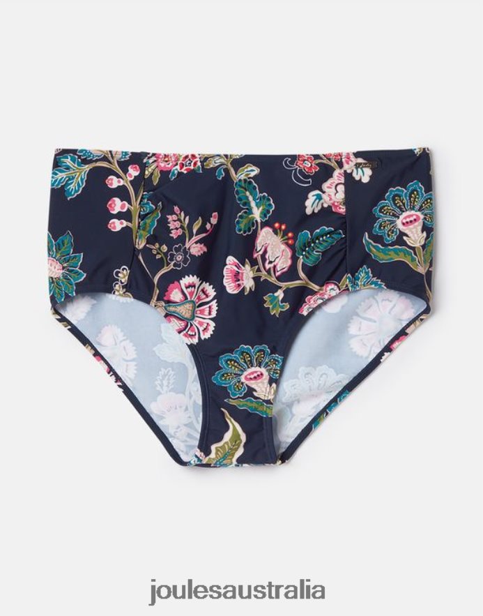 Joules Apparel Women Jasmine Bikini Bottoms NVVNL137 NAVY FLORAL