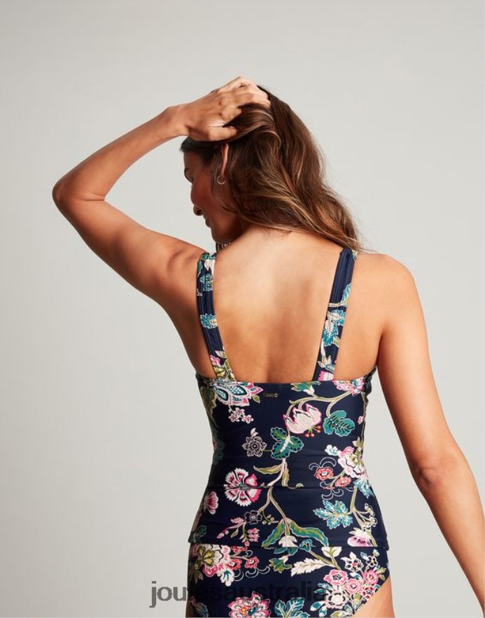 Joules Apparel Women Jasmine Tankini NVVNL126 NAVY FLORAL