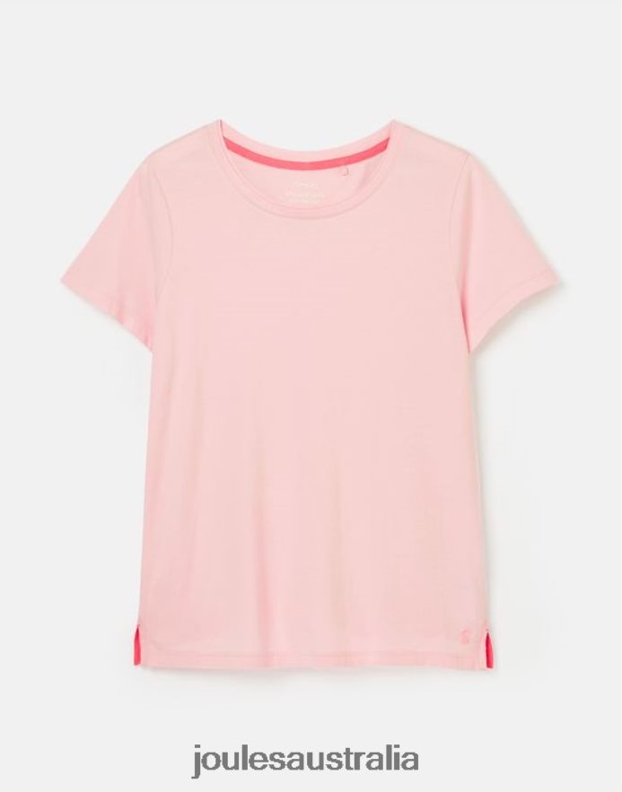 Joules Apparel Women Frankie Crew T-Shirt NVVNL79 BALLERINA